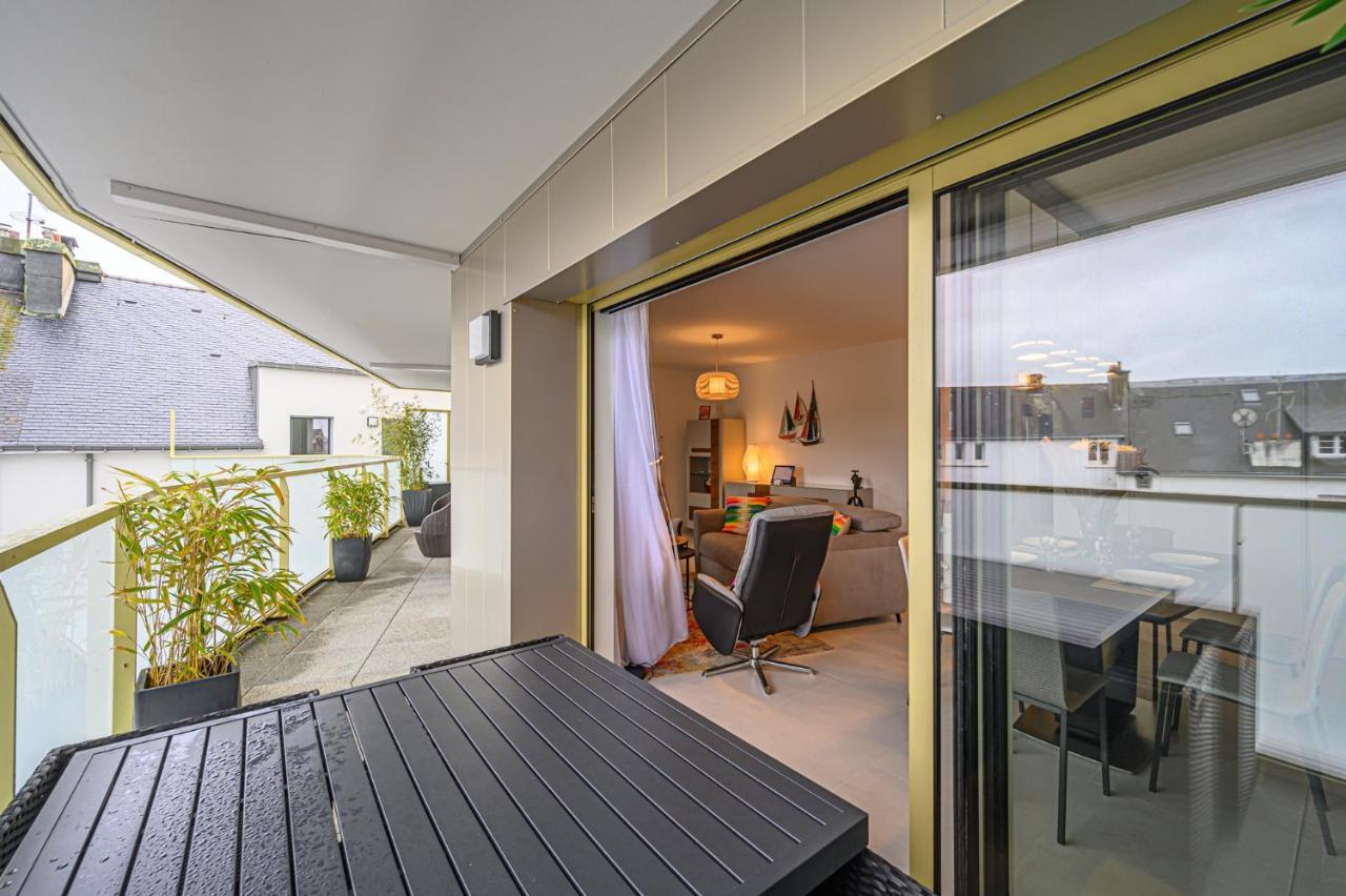 L'Audacieux - Appt Neuf Avec Vue Sur Les Toits Apartamento Vannes Exterior foto