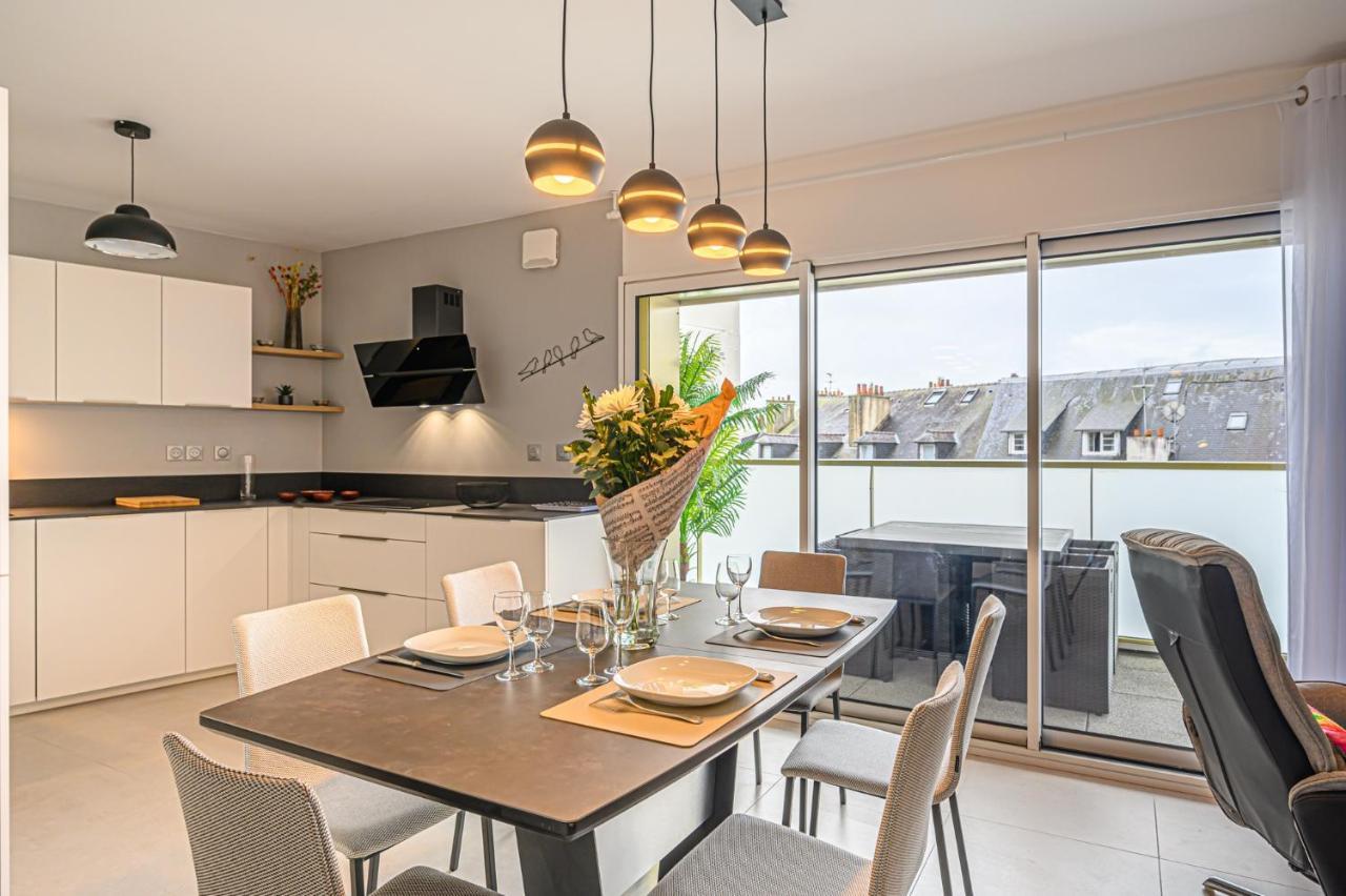 L'Audacieux - Appt Neuf Avec Vue Sur Les Toits Apartamento Vannes Exterior foto